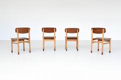 Set of four Danish dining chairs Kvetny and Sonners Stolefabrik Denmark 1960 - 3781764