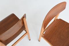 Set of four Danish dining chairs Kvetny and Sonners Stolefabrik Denmark 1960 - 3781772