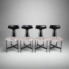 Set of four Italian Mid Century Chairs - 4370176