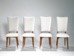 Set of four Mid century Scandinavian teak chairs 1960s - 1591540