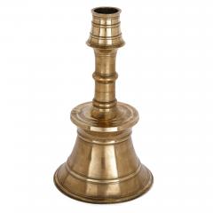 Set of four cast and turned brass Ottoman candlesticks - 2488525