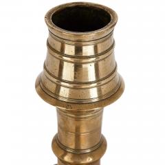 Set of four cast and turned brass Ottoman candlesticks - 2488526