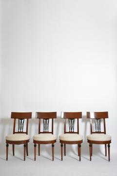 Set of four neoclassical chairs 1920s  - 4822398