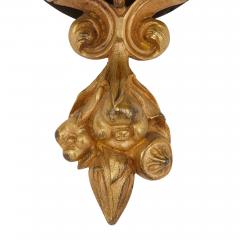 Set of four ormolu and patinated bronze antique wall lights - 1481545