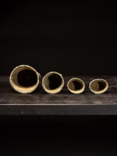 Set of four very old Ceremonial Bells Ibo Igbo People Nigeria - 4316373