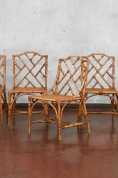 Set of mid century chairs 8 chairs 2 armchairs Italy 1980 - 3730337