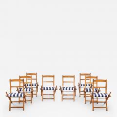 Set of ships 1st class folding chairs - 1105061