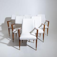 Set of six Dining Chairs Scandinavia Mid 20th Century - 3609817