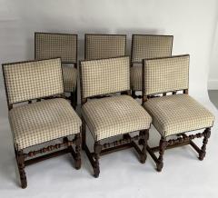 Set of six Louis XIII style chair - 3065722