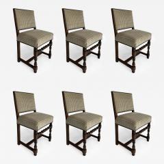 Set of six Louis XIII style chair - 3066653