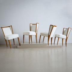 Set of six Side Chairs Italy 1950s - 4431757