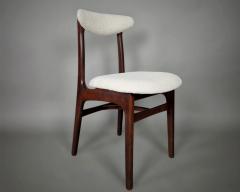 Set of six chairs by Rajmund Ha as Poznan Poland circa 1970 - 3857069