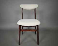 Set of six chairs by Rajmund Ha as Poznan Poland circa 1970 - 3857072