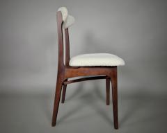 Set of six chairs by Rajmund Ha as Poznan Poland circa 1970 - 3857073