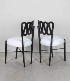 Set of six contemporary Italian Gio Ponti style chairs - 4430765