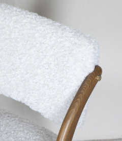 Set of six contemporary Italian Mid century style dining chairs - 4430759