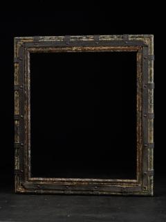 Set of two decorative wooden frames and an old mirror  - 1926945