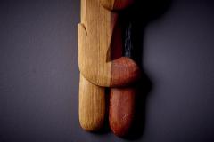 Seth Gravette High Seth Gravette Redwood and Sumi Ink Wall Sculpture USA 2023 - 3347078