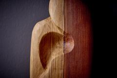 Seth Gravette High Seth Gravette Redwood and Sumi Ink Wall Sculpture USA 2023 - 3347079