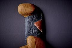 Seth Gravette High Seth Gravette Redwood and Sumi Ink Wall Sculpture USA 2023 - 3347080