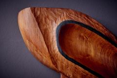 Seth Gravette Seth Gravette Large Redwood and Sumi Ink Wall Sculpture USA 2023 - 3347086