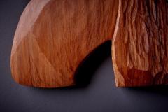 Seth Gravette Seth Gravette Large Redwood and Sumi Ink Wall Sculpture USA 2023 - 3347087