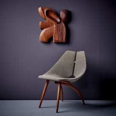 Seth Gravette Seth Gravette Large Redwood and Sumi Ink Wall Sculpture USA 2023 - 3347094