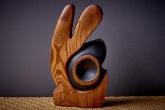 Seth Gravette Seth Gravette Redwood and Sumi Ink Table Sculpture USA 2023 - 3347114