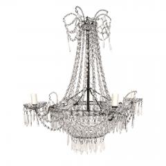 Seven Light Neoclassical Crystal Chandelier - 4152589