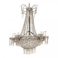 Seven Light Neoclassical Crystal Chandelier - 4152592