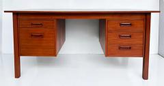 Severin Hansen 1960s Danish Modern Teak Desk Severin Hansen Attributed - 3516590