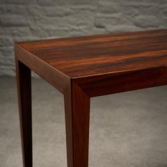 Severin Hansen Jr Rosewood Side Table by Severin Hansen Denmark 1960s - 3608035