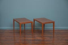 Severin Hansen Jr Severin Hansen Jr end tables for Haslev Denmark - 4779356