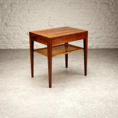 Severin Hansen Rosewood Bedside Table by Severin Hansen for Haslev Denmark 1950s - 2611974