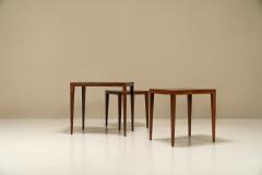 Severin Hansen Rosewood Nesting Tables by Severin Hansen Denmark 1960s - 3065781