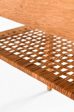 Severin Hansen Set of 2 Bedside Tables in Cane and Oak by Severin Hansen 1950s - 4507707