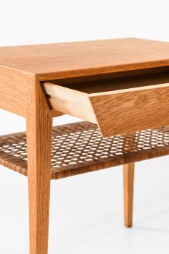 Severin Hansen Set of 2 Bedside Tables in Cane and Oak by Severin Hansen 1950s - 4507708
