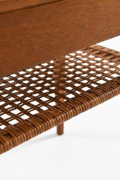 Severin Hansen Set of 2 Bedside Tables in Cane and Teak by Severin Hansen 1950s - 4507700
