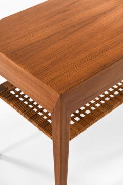 Severin Hansen Set of 2 Bedside Tables in Cane and Teak by Severin Hansen 1950s - 4507705