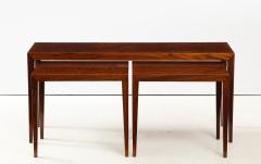 Severin Hansen Severin Hansen Rosewood Nesting Tables Circa 1960s - 1881964