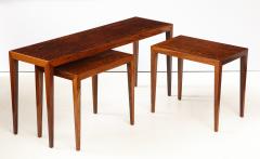 Severin Hansen Severin Hansen Rosewood Nesting Tables Circa 1960s - 1881972