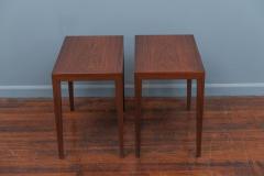 Severin Hansen Severin Hansen Rosewood Side Tables for Haslev - 1880041