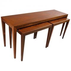 Severin Hansen Severin Hansen for Haslev Rosewood Nesting Tables - 747811