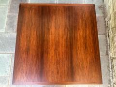 Severin Hansen Stunning Danish Modern Rosewood Side End Table Mid Century Modern - 4729474