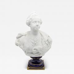 Sevres Porcelain Marie Leczinka Bust - 4325777