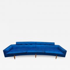 Sexy Curved American Mid Century Modern Two Piece of Sofa - 1800277