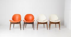 Seymour James Weiner Seymour James Weiner for Kodawood Clam Shell Set of Four Dining Chairs - 4648769