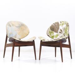 Seymour James Weiner Seymour James Weiner for Kodawood Mid Century Clam Shell Chairs Pair - 3892964