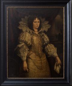 Sfumato Portrait of a Noblewoman in the Renaissance Style - 4124481
