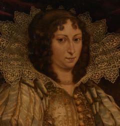 Sfumato Portrait of a Noblewoman in the Renaissance Style - 4124497